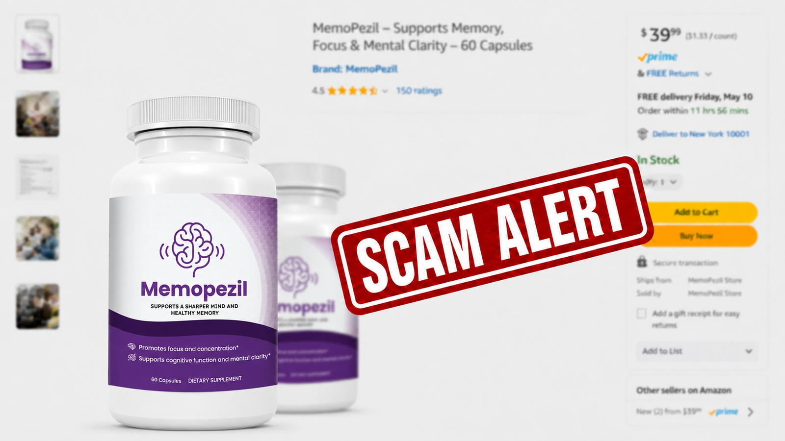 MemoPezil scam alert
