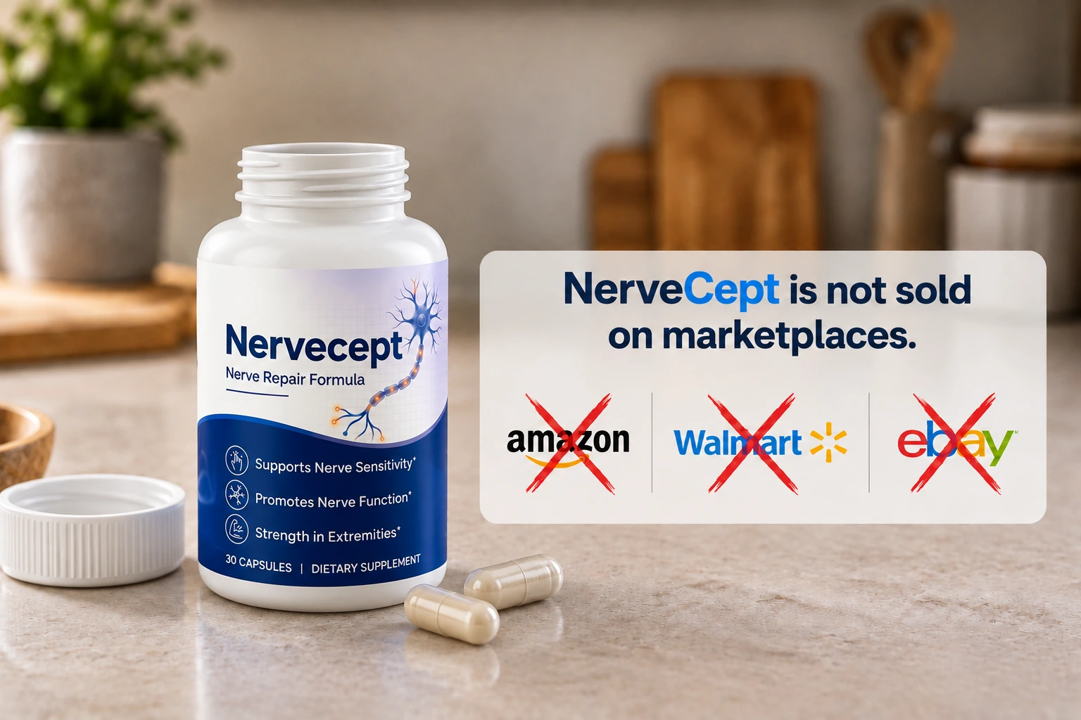 NerveCept marketplace scam alert